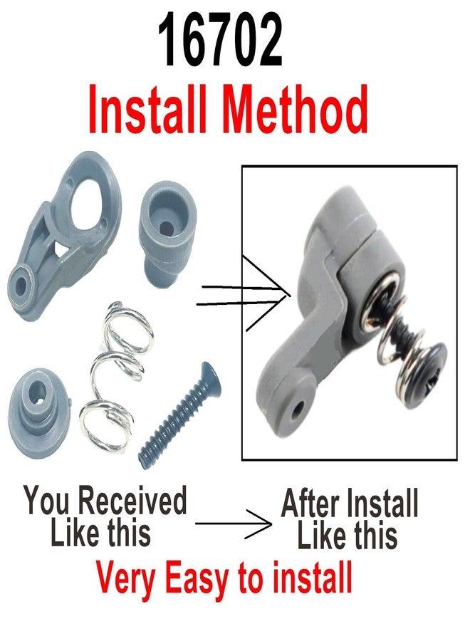 ZDingTech 16702 servo arm Parts for MJX Hyper go 16702 servo Saver,for Hyper Go H16 servo arm,Hyper Go H16BM Steering Servo Arm,for Hyper go H16DR,16207 16208 16209 16210 H16H servo arm. - Image 2